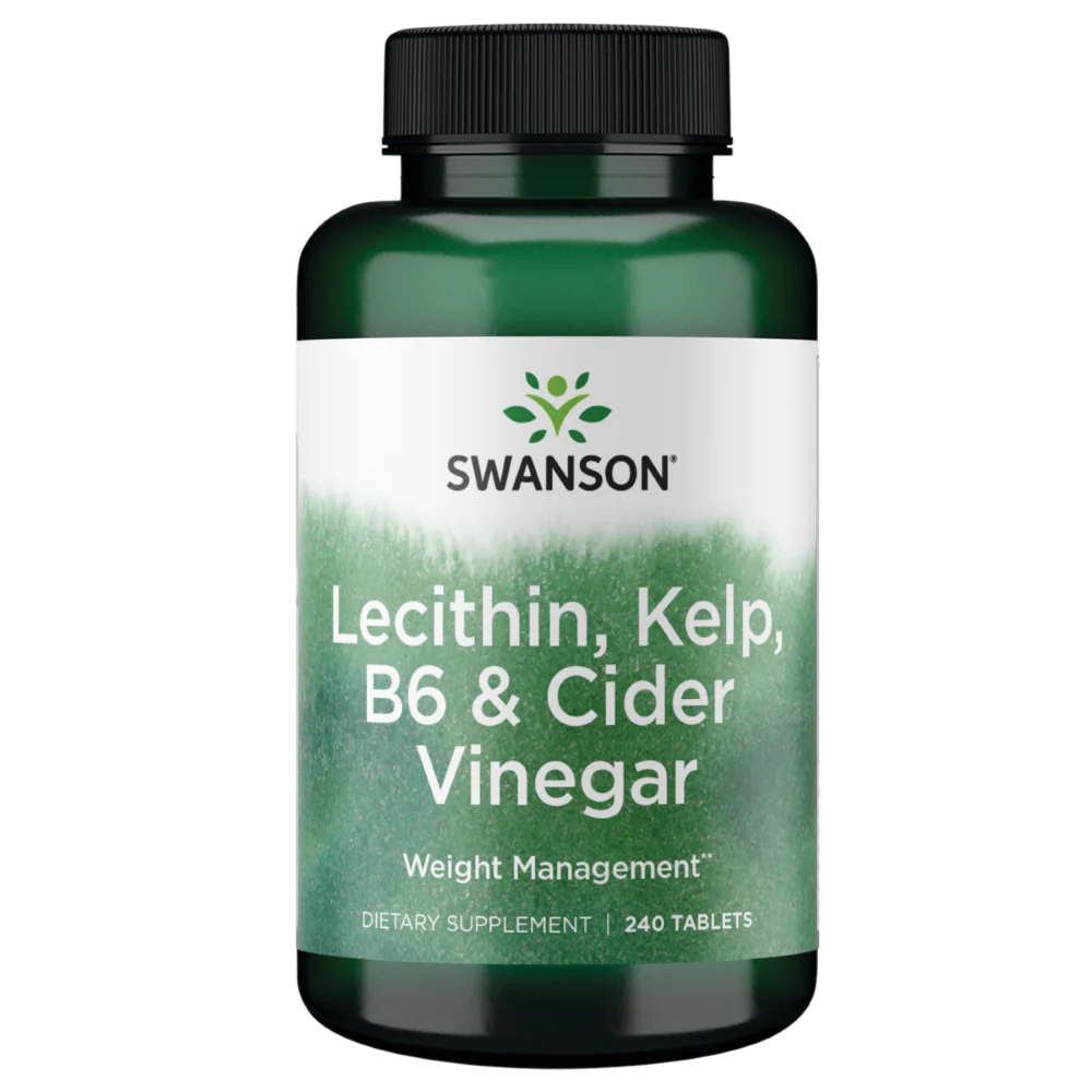 Diet Lecithin, Kelp, B-6 & Vinegar