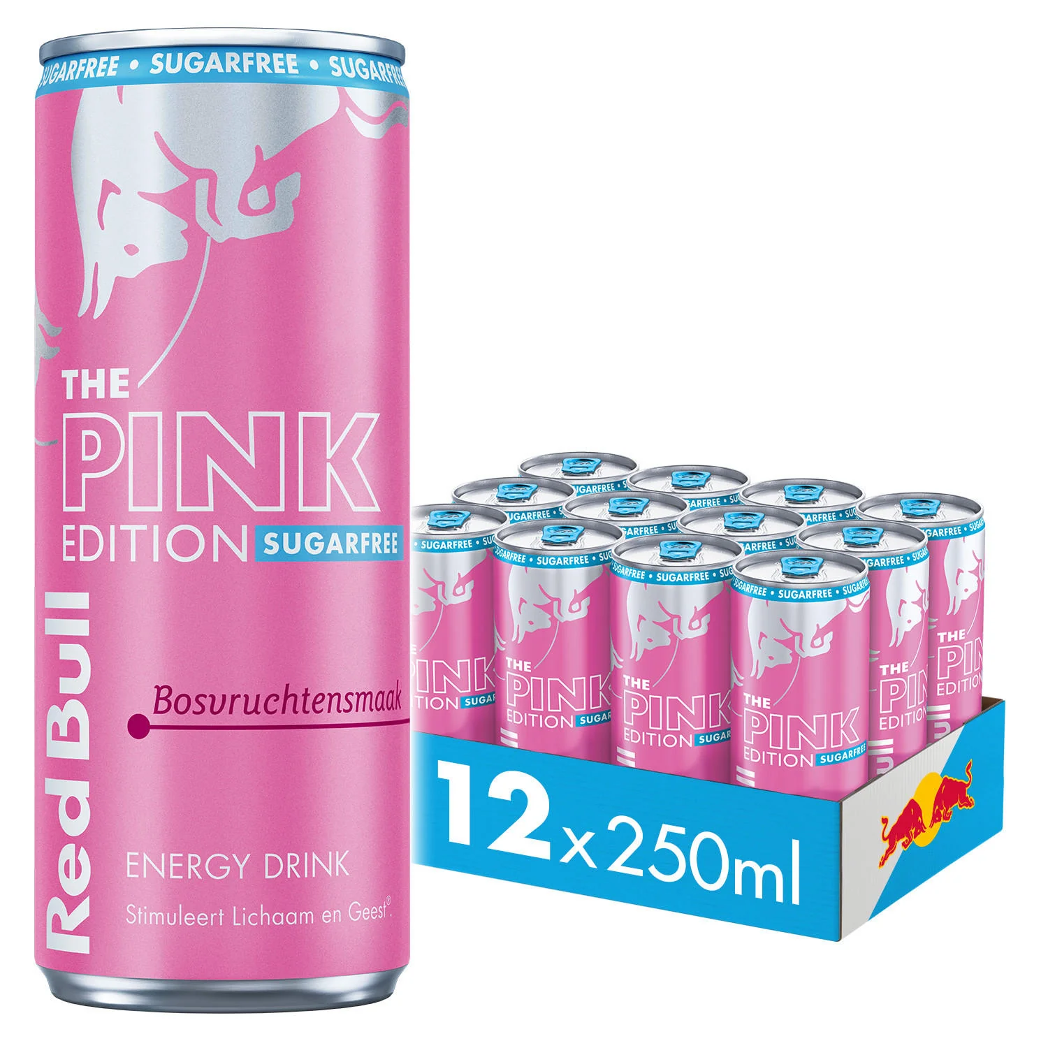 Red Bull Sugar Free Energy Drink - Pink edition - Image 3