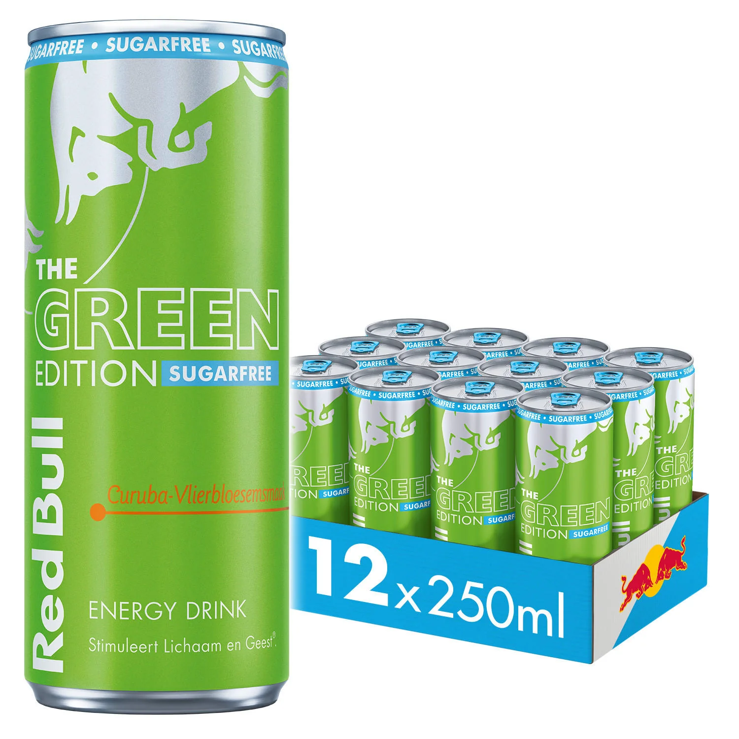 Red Bull Sugar Free Energy Drink - Green edition - Image 4