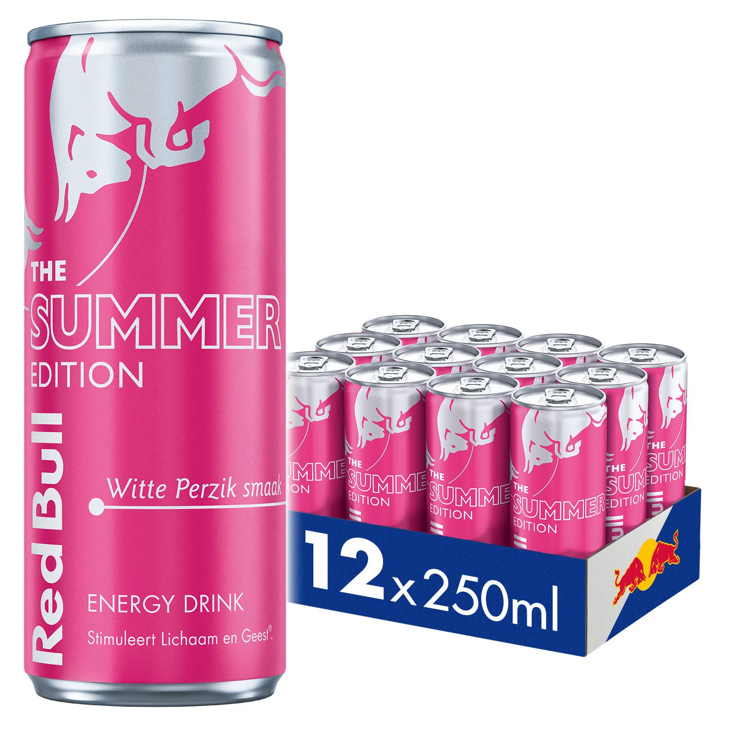 Red Bull Energy Drink Summer Edition - White Peach - Image 3
