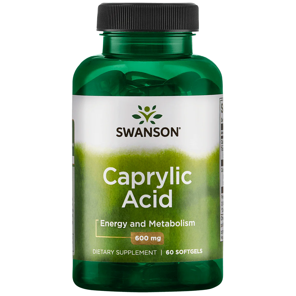 Ultra Caprylic Acid 600mg - Image 2
